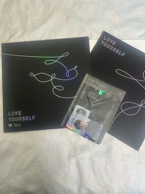 BTS Love Yourself Tear Vinyl Record - Black